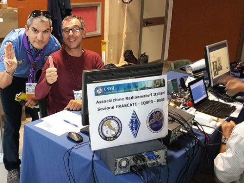 I radioamatori di ARI Frascati all’Open Day della Ricerca 2019